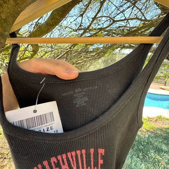 brandy melville | black nashville tank - Picture 3 of 3